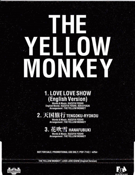 The Yellow Monkey – Love Love Show (1997, CD) - Discogs