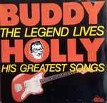 Cover of The Legend Lives - His Greatest Songs, 1987, Vinyl