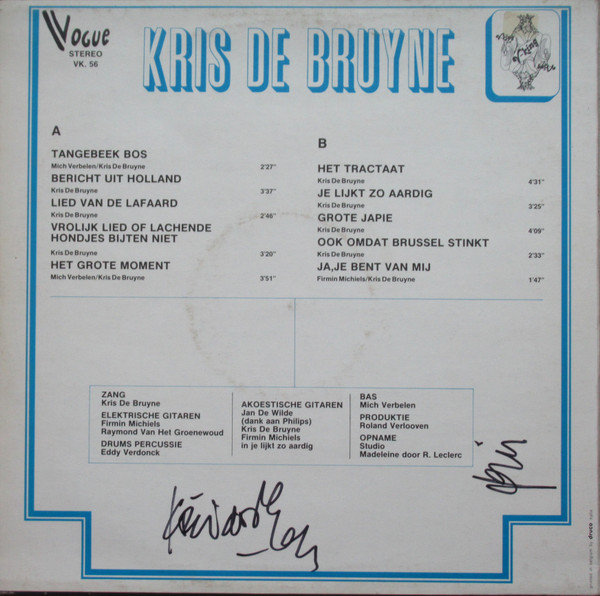 last ned album Kris De Bruyne - Kris De Bruyne