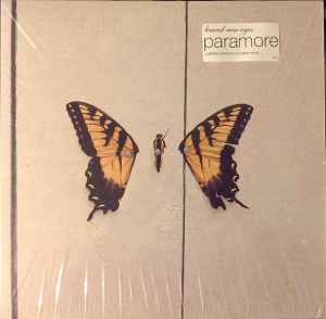 Paramore – Brand New Eyes (2013, Yellow Opaque w/ Black Swirl