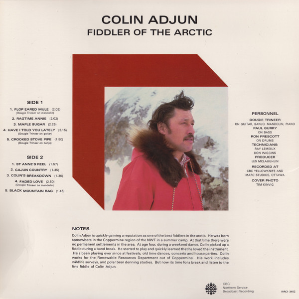baixar álbum Colin Adjun - Fiddler Of The Arctic
