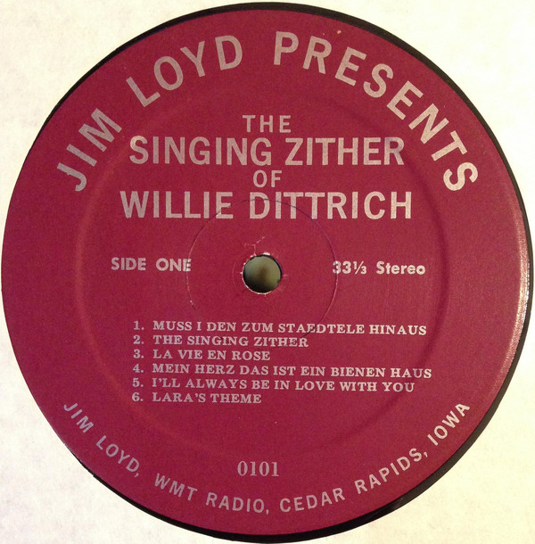 descargar álbum Willie Dittrich Of The Amana Colonies Of Iowa - The Singing Zither