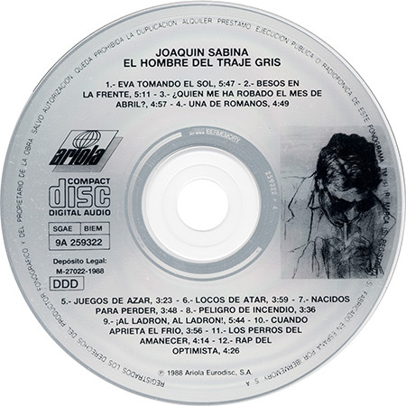 descargar álbum Joaquín Sabina - El Hombre Del Traje Gris