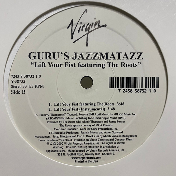 ladda ner album Guru's Jazzmatazz - Keep Your Worries Lift Your Fist