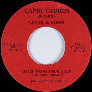 Curtis & Dondi - Magic From Your Love album cover