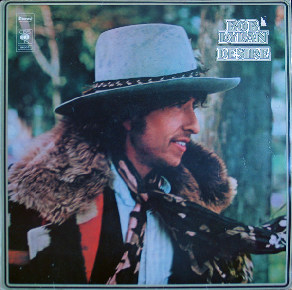 Обложка конверта виниловой пластинки Bob Dylan - Desire