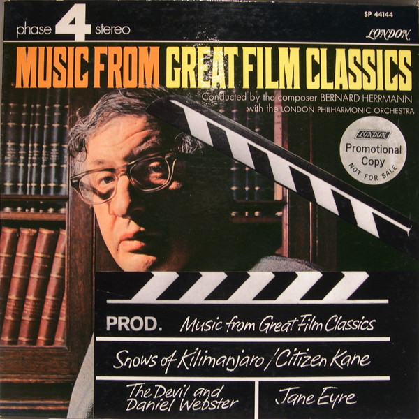 Bernard Herrmann With The London Philharmonic Orchestra - Music