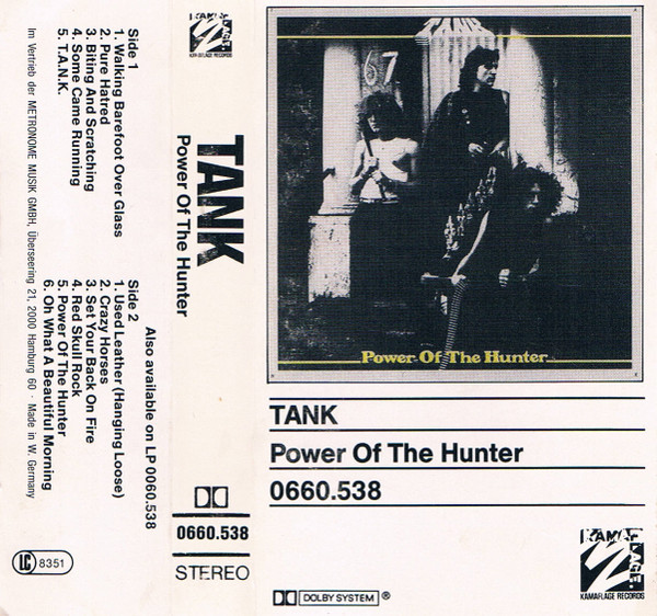 Tank - Power Of The Hunter | Releases | Discogs