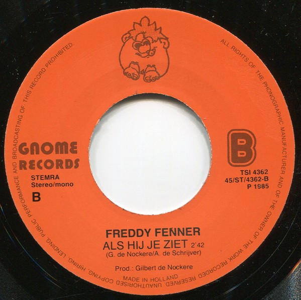 lataa albumi Freddy Fenner - Met Zn Twee In Zee