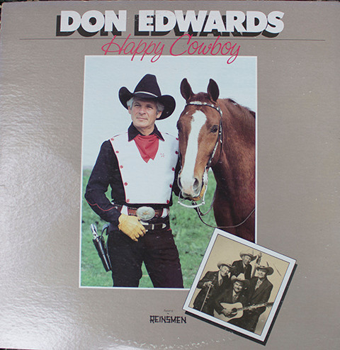 Don Edwards Featuring The Reinsmen - Happy Cowboy | Sevenshoux (LPDE100) - main