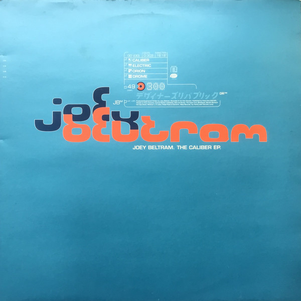 Joey Beltram - The Caliber EP | Warp Records (WAP 49) - main