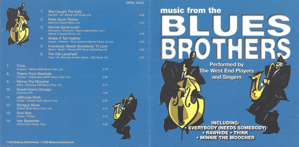 last ned album The West End Players & Singers - Music From The Blues Brothers