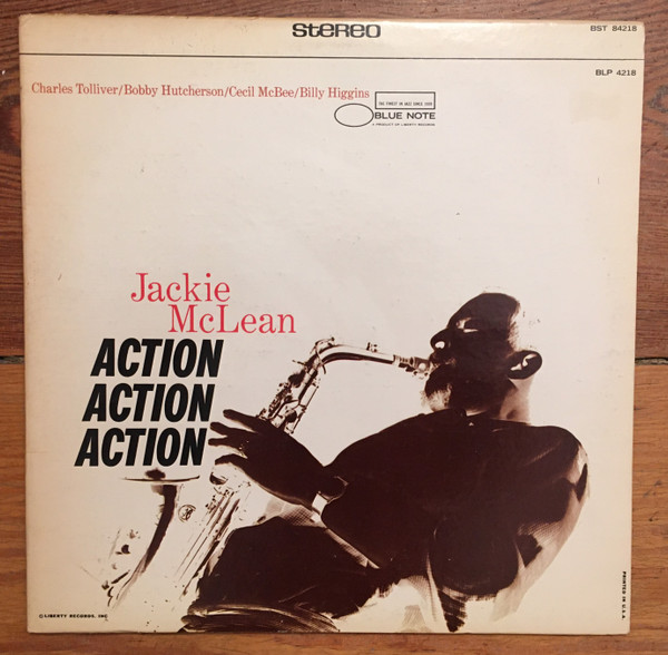 Jackie McLean – Action (1967, Vinyl) - Discogs