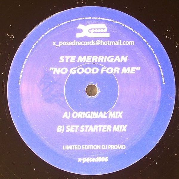 last ned album Ste Merrigan - No Good For Me