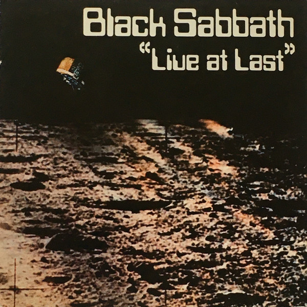 Обложка конверта виниловой пластинки Black Sabbath - Live At Last...