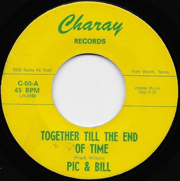 baixar álbum Pic & Bill - Together Till The End Of Time Patsy