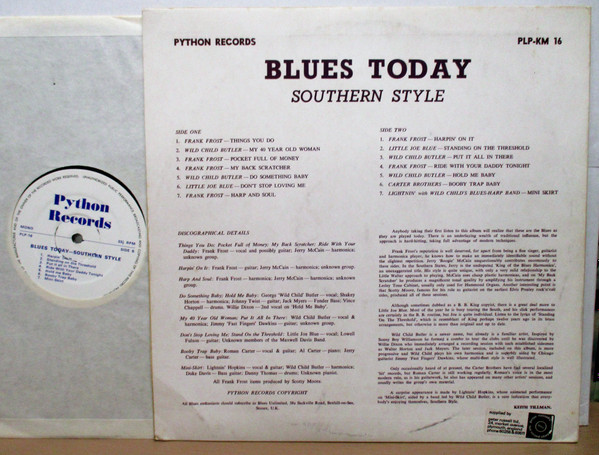 descargar álbum Various - Blues Today Southern Style