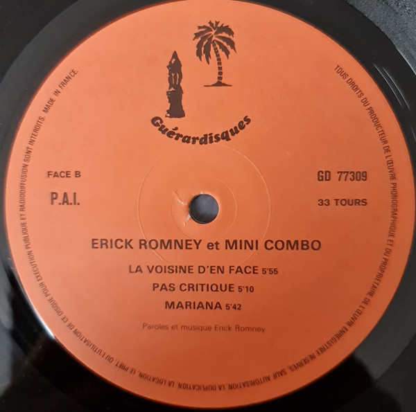 baixar álbum Erick Romney & Mini Combo - Erick Romney Mini Combo