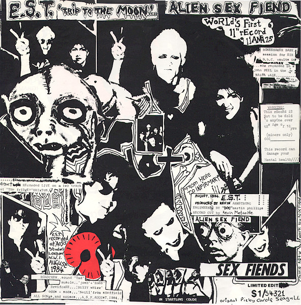 Alien Sex Fiend – E.S.T. (Trip To The Moon) (1984, Vinyl) - Discogs