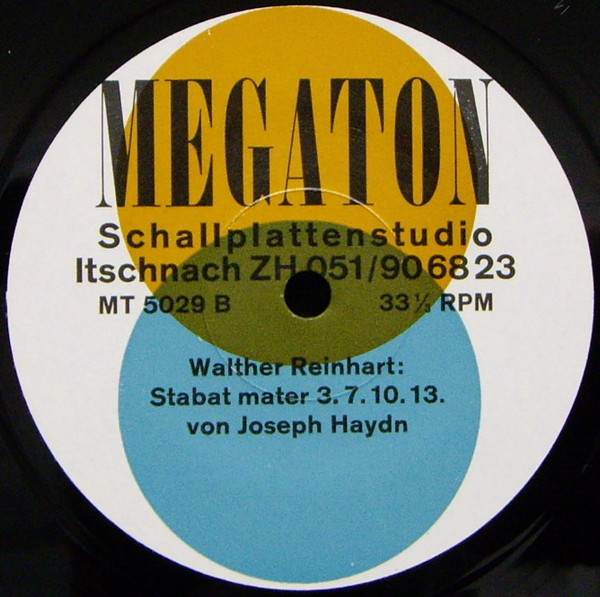 ladda ner album Haydn, Various, Walter Reinhart - Tedeum Stabat Mater