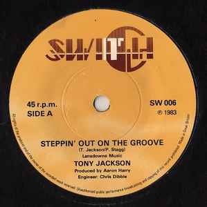Tony Jackson - Steppin' Out On The Groove album cover