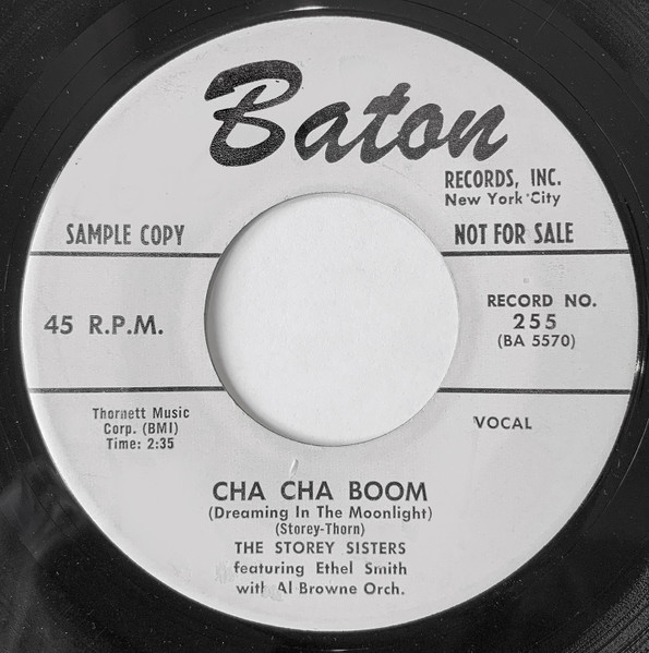 The Storey Sisters With Al Browne Orch. Cha Cha Boom Which Way