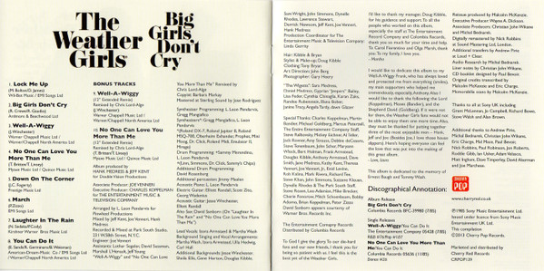 ladda ner album The Weather Girls - Big Girls Dont Cry