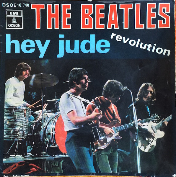 The Beatles – Hey Jude / Revolution (Light Blue Labels, Vinyl