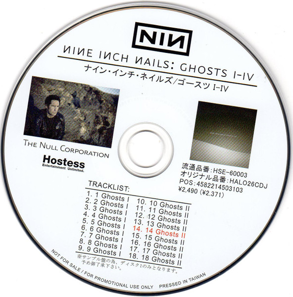 Nine Inch Nails – Ghosts I-IV (2009, CD) - Discogs