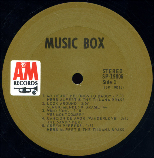 Various - Music Box | A&M Records (SP-19006) - 3