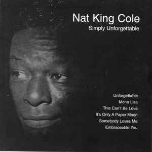 Nat King Cole - Simply Unforgettable album cover