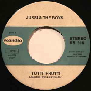 Jussi & The Boys - Tutti Frutti album cover