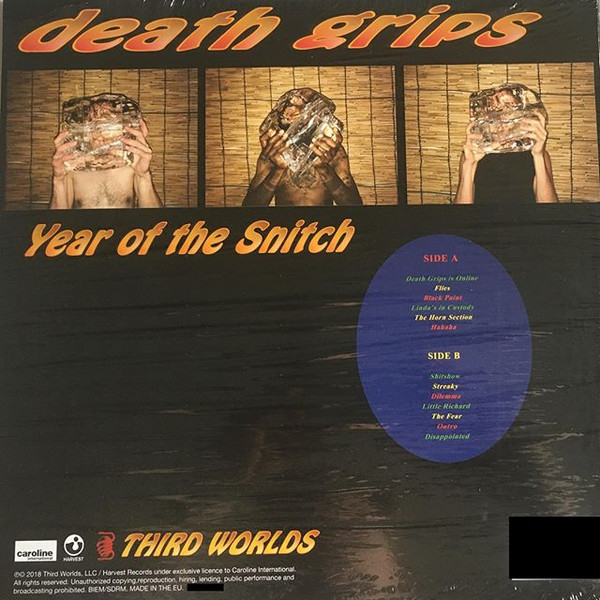 Death Grips - Year Of The Snitch | Third Worlds (2567785439) - 2