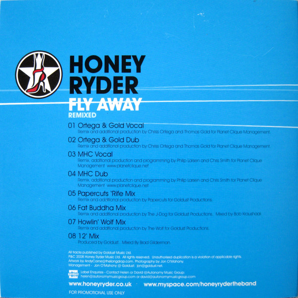 descargar álbum Honey Ryder - Fly Away Remixed
