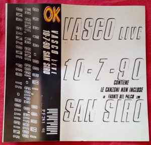 Vasco – Vasco Live 10.7.90 San Siro (1990, Cassette) - Discogs