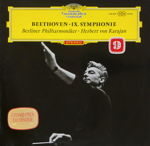 Beethoven, Berliner Philharmoniker ∙ Herbert von Karajan - IX ...