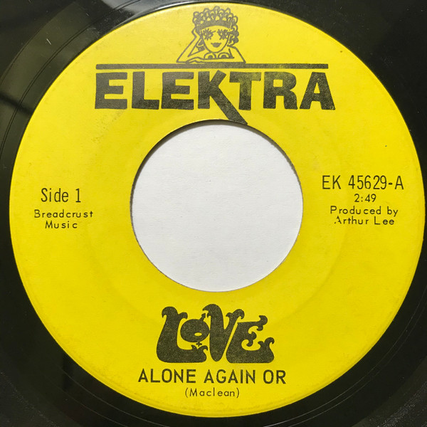 Love – Alone Again Or (1968, Vinyl) - Discogs