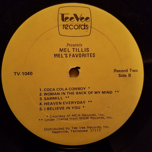 descargar álbum Mel Tillis - Mels Favorites