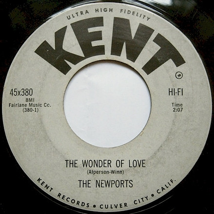 The Newports – The Wonder Of Love / Dixie Women (1962, Vinyl