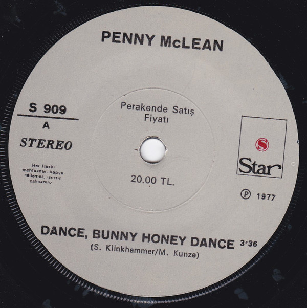 last ned album Penny McLean - Dance Bunny Honey Dance