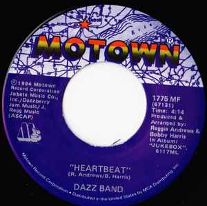 Dazz Band - Heartbeat album cover