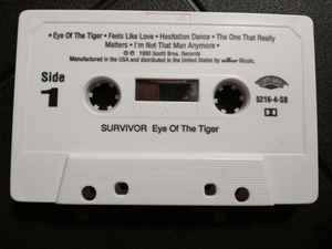 Survivor eye of the tiger (cassette tape)