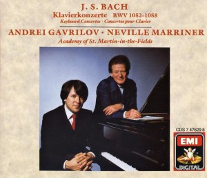 baixar álbum J S Bach, Andrei Gavrilov, Neville Marriner, Academy Of St MartinintheFields - Klavierkonzerte BWV 1052 1058