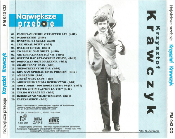 descargar álbum Krzysztof Krawczyk - Największe Przeboje