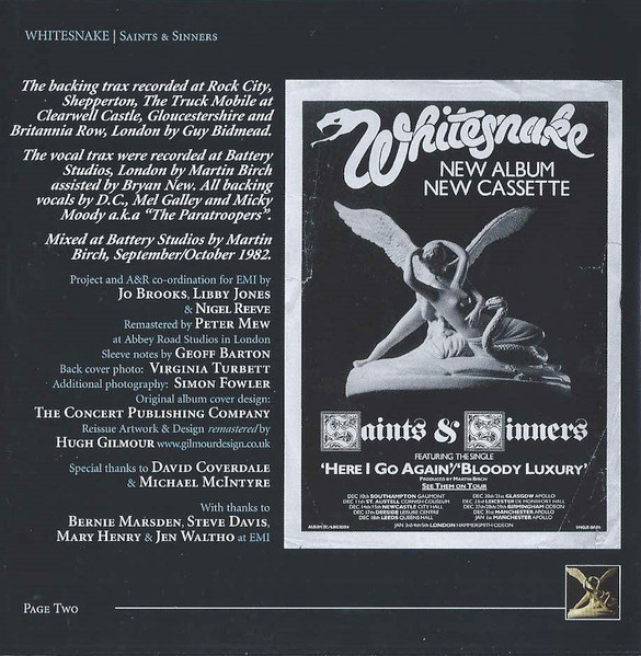 購入値下げ Whitesnake ホワイトスネイク ～ Manchester CD | globaly.cr
