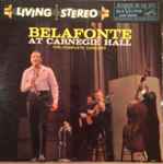 Cover of Belafonte At Carnegie Hall: The Complete Concert, 1962, Vinyl