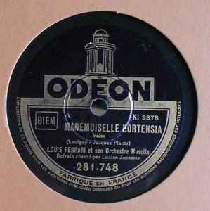 Louis Ferrari Et Son Orchestre - Mademoiselle Hortensia / Au Quatre Coins De France album cover