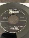 Cover of That's What I Want To Know, 1966, Vinyl