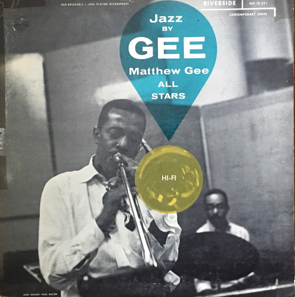 Matthew Gee – Jazz By Gee (2006, Paper Sleeve, CD) - Discogs