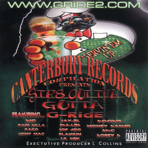 baixar álbum Various - Canterbury Records Compilation Str8 Out Tha Gutta